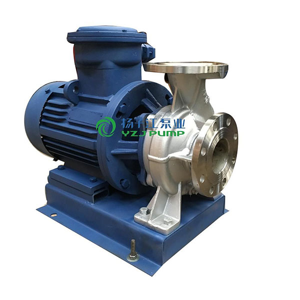 ISW型防爆不銹鋼臥式管道泵|不銹鋼單級離心泵
